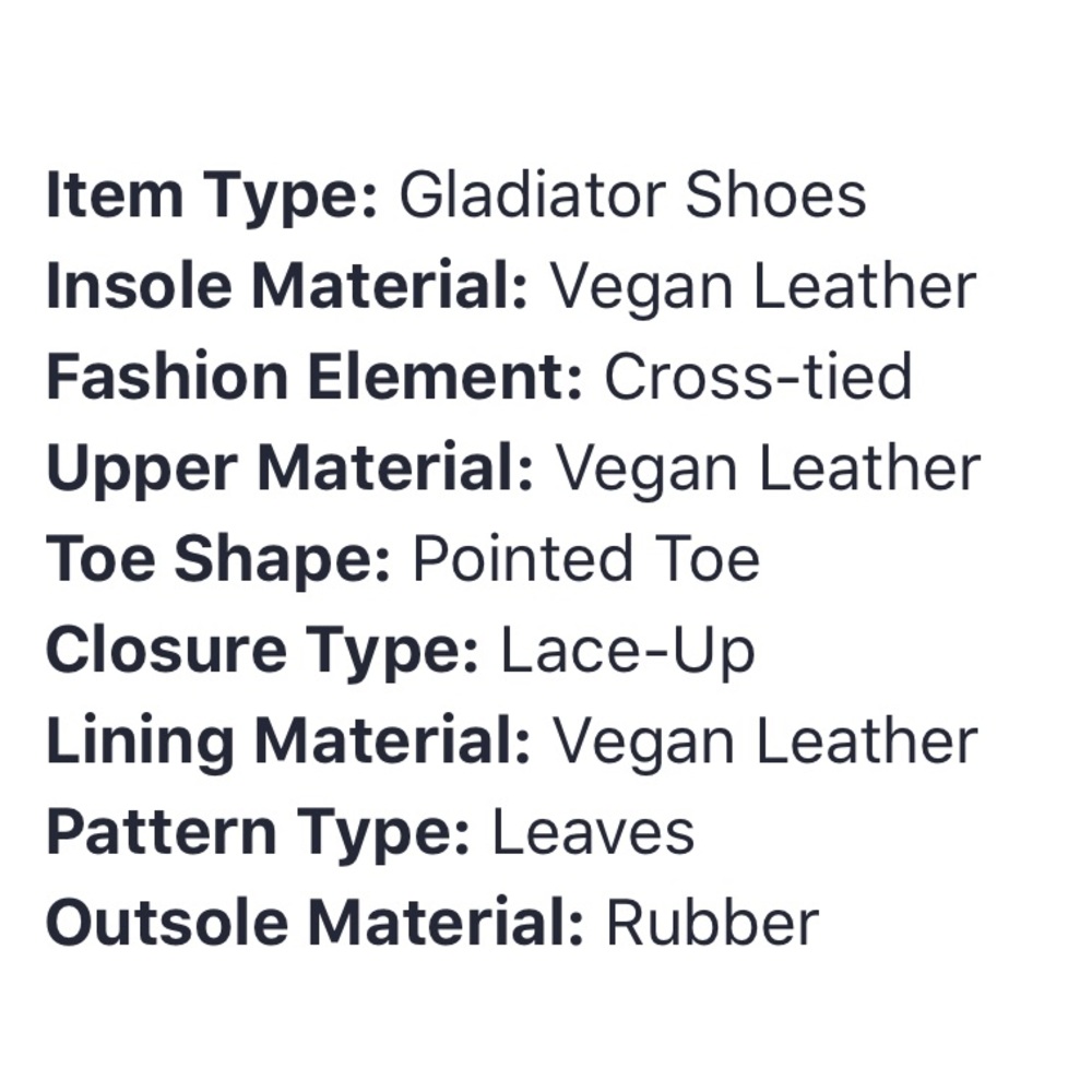 Red Gladiator Leaf Boots - Picture 6 of 7